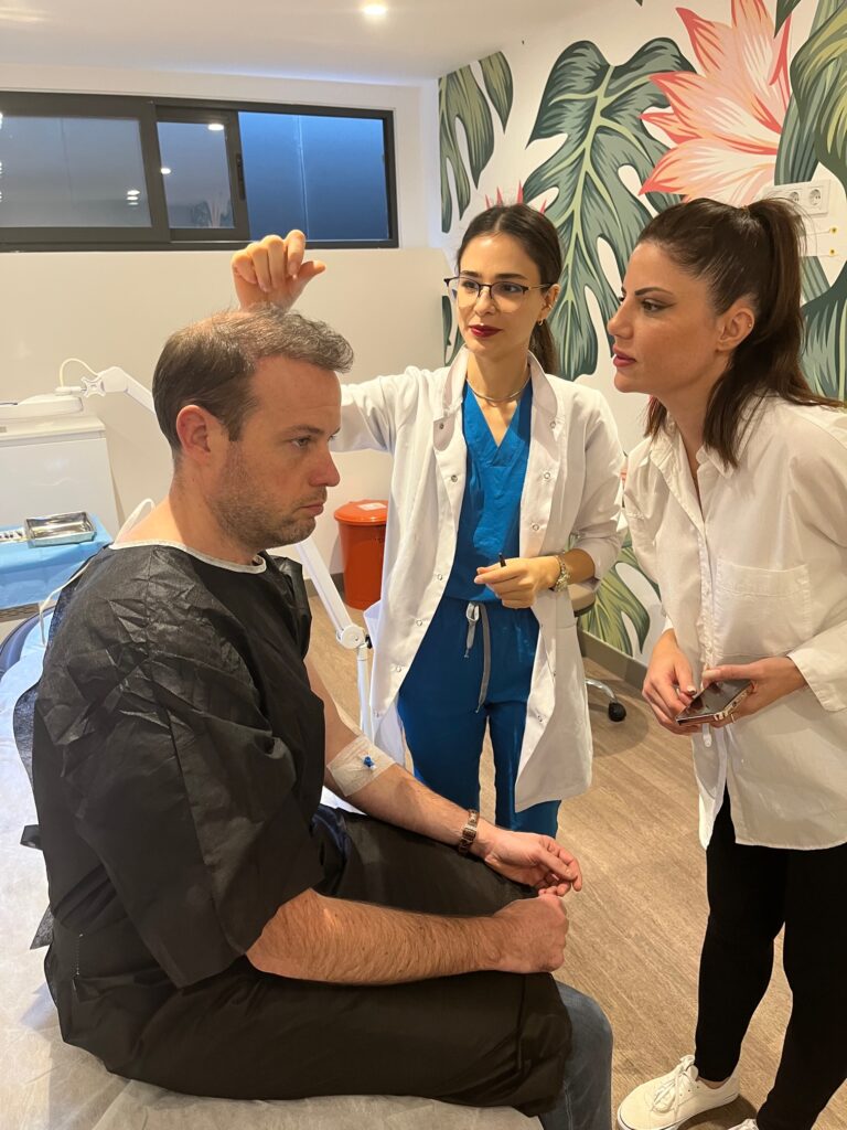 Pré-diagnostic avant l'intervention