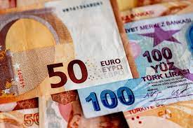 euro et livre turque